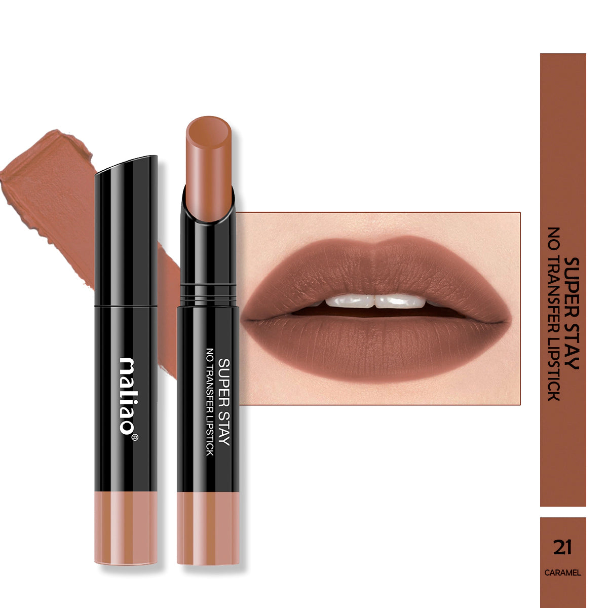 Maliao Super Stay No Transfer Lipstick - Unwavering Elegance Lip
